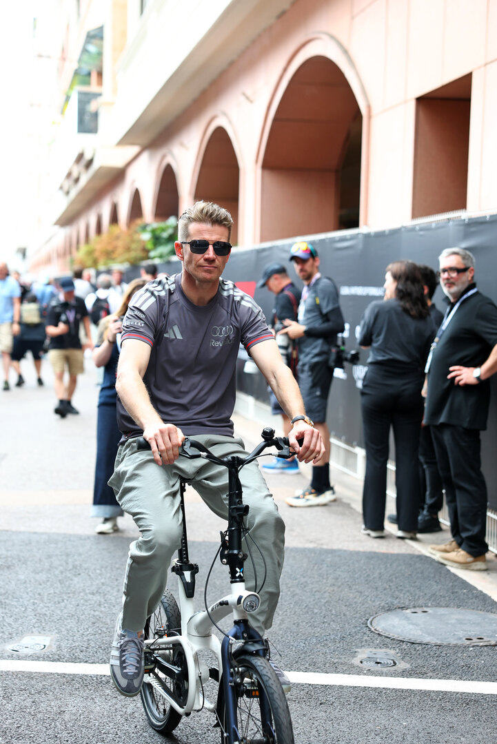 GP MONACO, Nico Hulkenberg (GER) Audi F1 Team.
05.06.2026. Formula 1 World Championship, Rd 6, Monaco Grand Prix, Monte Carlo, Monaco, Practice Day.
- www.xpbimages.com, EMail: requests@xpbimages.com © Copyright: Bearne / XPB Images