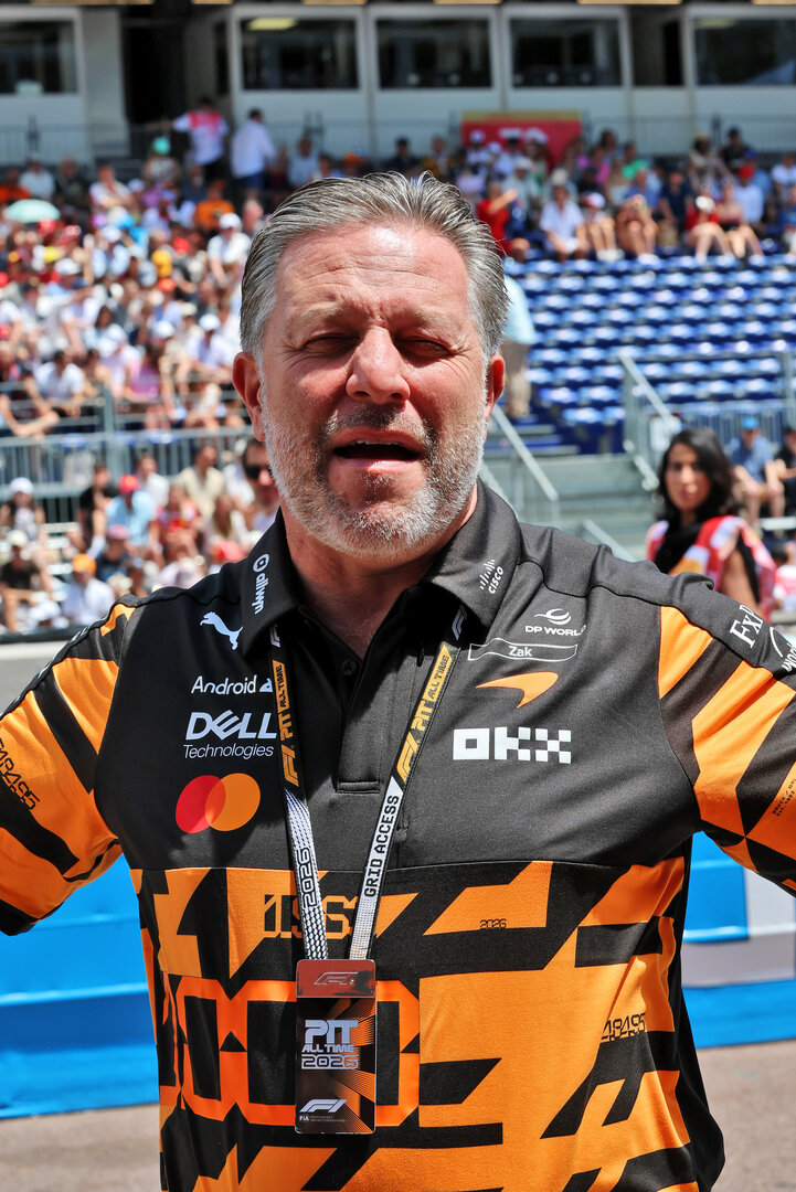 GP MONACO, Zak Brown (USA) McLaren F1 Team Executive Director.
05.06.2026. Formula 1 World Championship, Rd 6, Monaco Grand Prix, Monte Carlo, Monaco, Practice Day.
- www.xpbimages.com, EMail: requests@xpbimages.com © Copyright: Batchelor / XPB Images