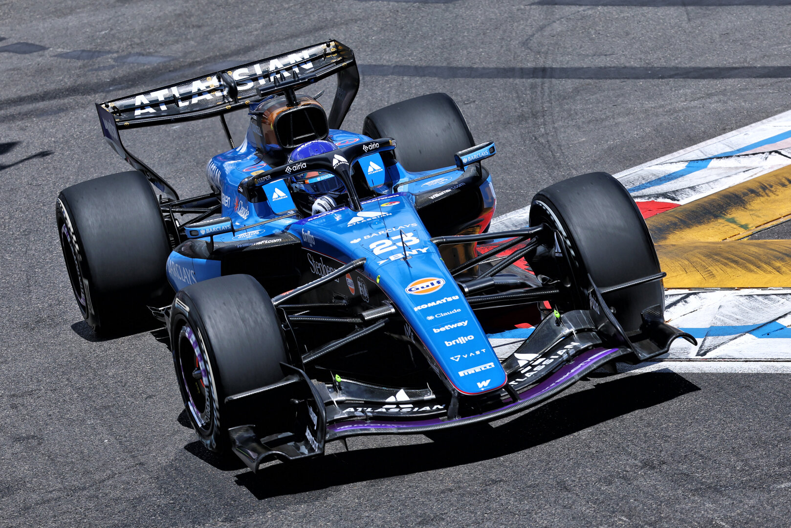 GP MONACO, Alexander Albon (THA) Williams F1 Team FW48.
05.06.2026. Formula 1 World Championship, Rd 6, Monaco Grand Prix, Monte Carlo, Monaco, Practice Day.
- www.xpbimages.com, EMail: requests@xpbimages.com © Copyright: Batchelor / XPB Images