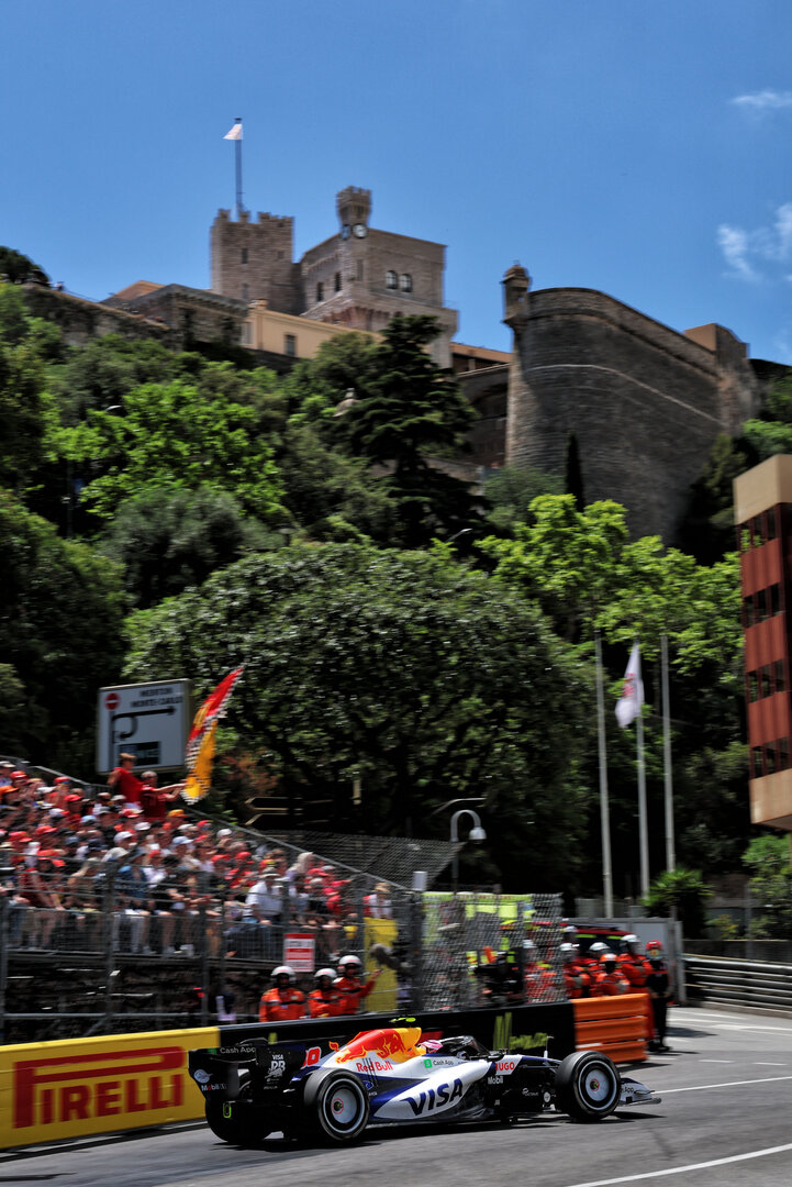 GP MONACO, Liam Lawson (NZL) Racing Bulls Formula One Team VCARB 03.
05.06.2026. Formula 1 World Championship, Rd 6, Monaco Grand Prix, Monte Carlo, Monaco, Practice Day.
- www.xpbimages.com, EMail: requests@xpbimages.com © Copyright: Batchelor / XPB Images