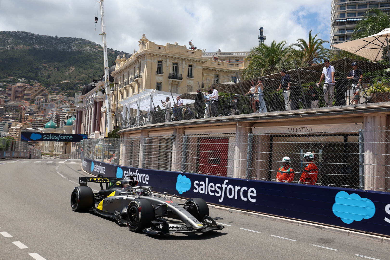 GP MONACO, Nico Hulkenberg (GER) Audi F1 Team R26.
05.06.2026. Formula 1 World Championship, Rd 6, Monaco Grand Prix, Monte Carlo, Monaco, Practice Day.
- www.xpbimages.com, EMail: requests@xpbimages.com © Copyright: Rew / XPB Images