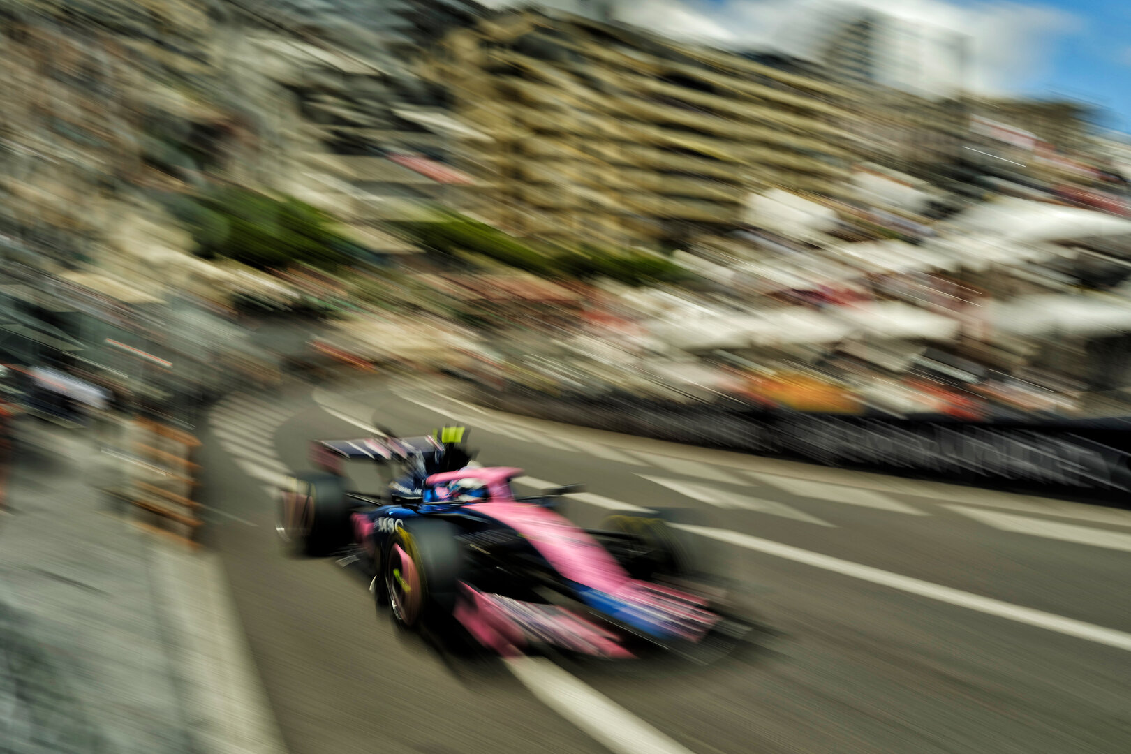 GP MONACO, Franco Colapinto (ARG) Alpine F1 Team A526.
05.06.2026. Formula 1 World Championship, Rd 6, Monaco Grand Prix, Monte Carlo, Monaco, Practice Day.
 - www.xpbimages.com, EMail: requests@xpbimages.com © Copyright: Dunbar / XPB Images