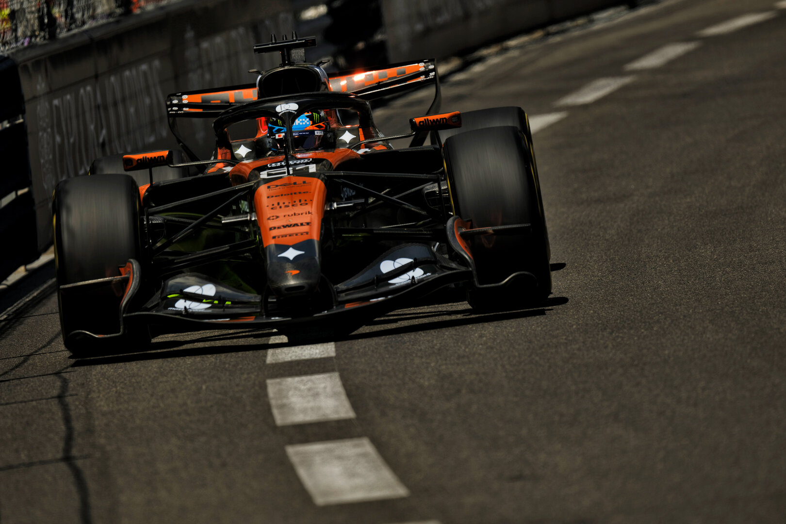 GP MONACO, Oscar Piastri (AUS) McLaren F1 Team MCL40.
05.06.2026. Formula 1 World Championship, Rd 6, Monaco Grand Prix, Monte Carlo, Monaco, Practice Day.
 - www.xpbimages.com, EMail: requests@xpbimages.com © Copyright: Dunbar / XPB Images