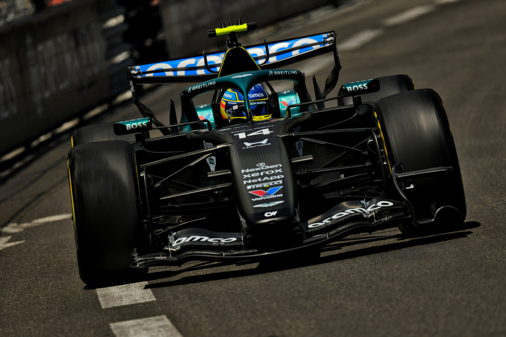 GP MONACO, Fernando Alonso (ESP) Aston Martin F1 Team AMR26.
05.06.2026. Formula 1 World Championship, Rd 6, Monaco Grand Prix, Monte Carlo, Monaco, Practice Day.
- www.xpbimages.com, EMail: requests@xpbimages.com © Copyright: Dunbar / XPB Images