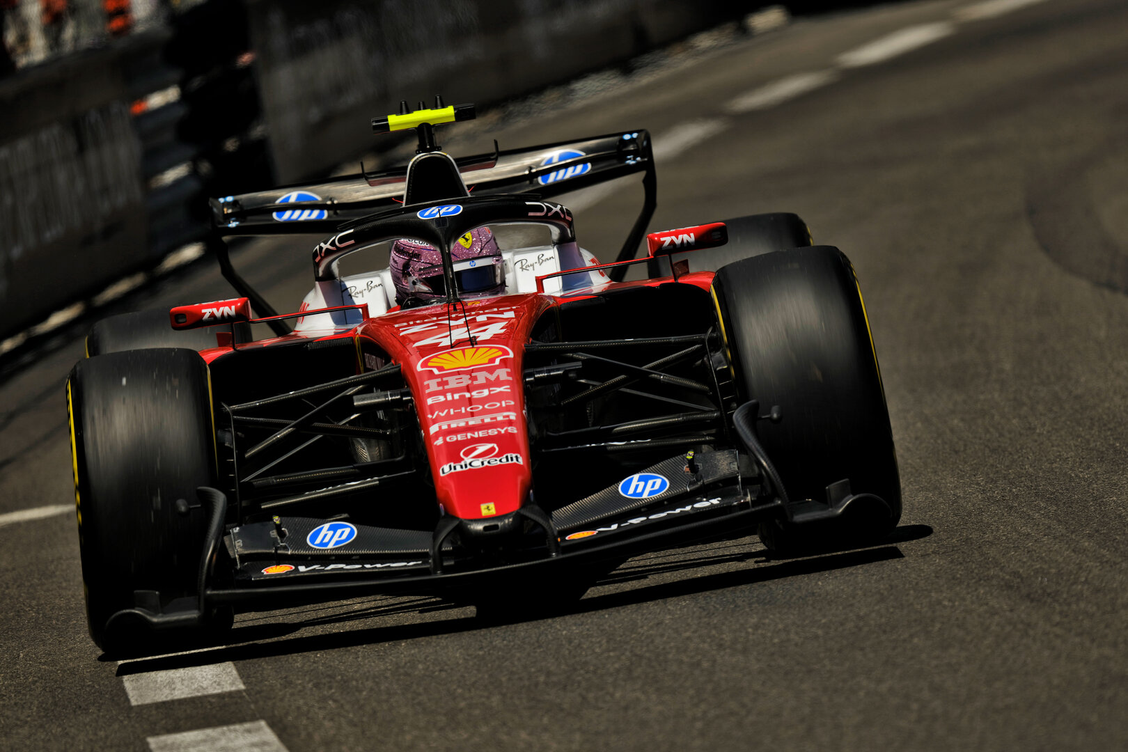 GP MONACO, Lewis Hamilton (GBR) Ferrari SF-26.
05.06.2026. Formula 1 World Championship, Rd 6, Monaco Grand Prix, Monte Carlo, Monaco, Practice Day.
 - www.xpbimages.com, EMail: requests@xpbimages.com © Copyright: Dunbar / XPB Images