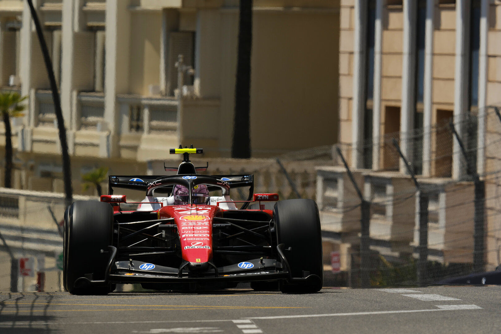 GP MONACO, Lewis Hamilton (GBR) Ferrari SF-26.
05.06.2026. Formula 1 World Championship, Rd 6, Monaco Grand Prix, Monte Carlo, Monaco, Practice Day.
 - www.xpbimages.com, EMail: requests@xpbimages.com © Copyright: Dunbar / XPB Images