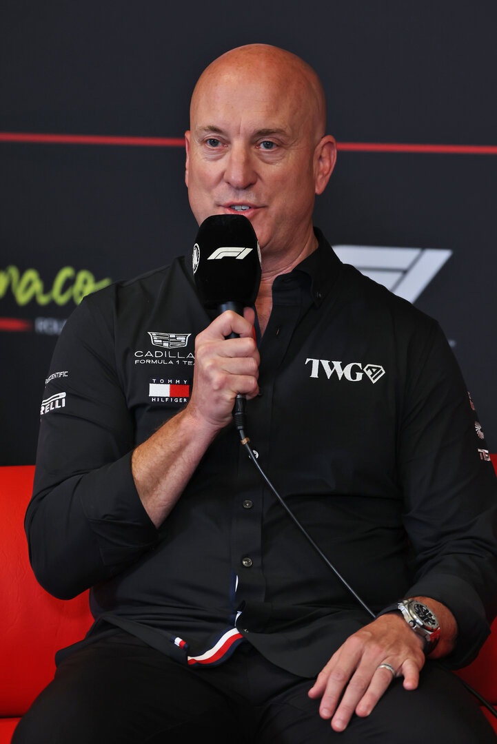 GP MONACO, Dan Towriss (USA) Cadillac F1 Team e TWG Motorsports CEO in the FIA Press Conference.
05.06.2026. Formula 1 World Championship, Rd 6, Monaco Grand Prix, Monte Carlo, Monaco, Practice Day.
- www.xpbimages.com, EMail: requests@xpbimages.com © Copyright: Rew / XPB Images