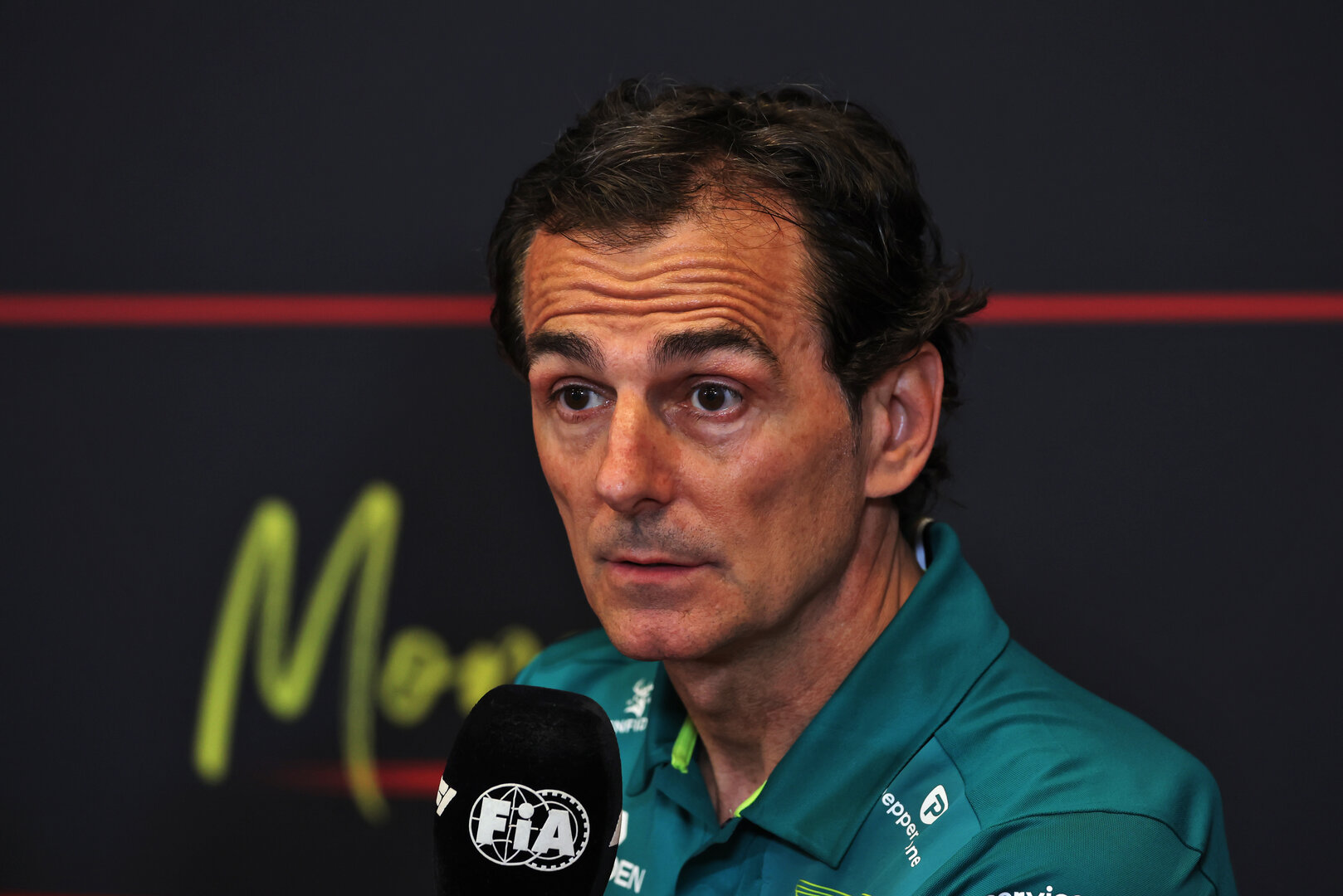 GP MONACO, Pedro De La Rosa (ESP) Aston Martin F1 Team, Team Ambassador in the FIA Press Conference.
05.06.2026. Formula 1 World Championship, Rd 6, Monaco Grand Prix, Monte Carlo, Monaco, Practice Day.
- www.xpbimages.com, EMail: requests@xpbimages.com © Copyright: Rew / XPB Images