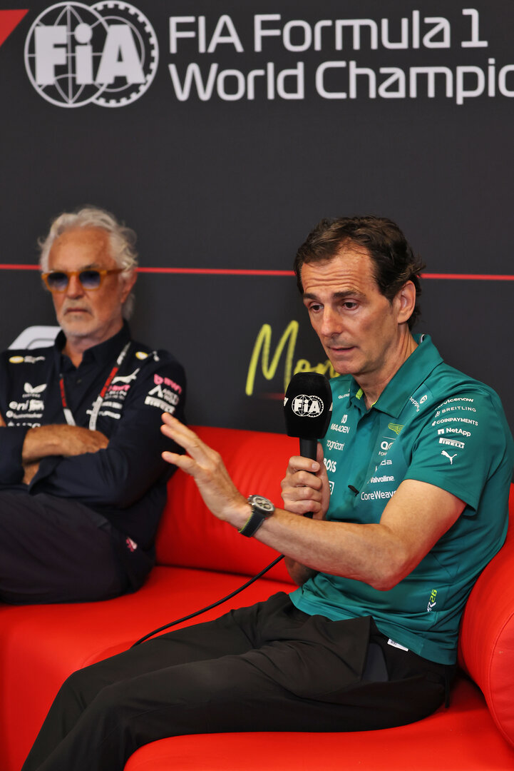 GP MONACO, Pedro De La Rosa (ESP) Aston Martin F1 Team, Team Ambassador in the FIA Press Conference.
05.06.2026. Formula 1 World Championship, Rd 6, Monaco Grand Prix, Monte Carlo, Monaco, Practice Day.
- www.xpbimages.com, EMail: requests@xpbimages.com © Copyright: Rew / XPB Images