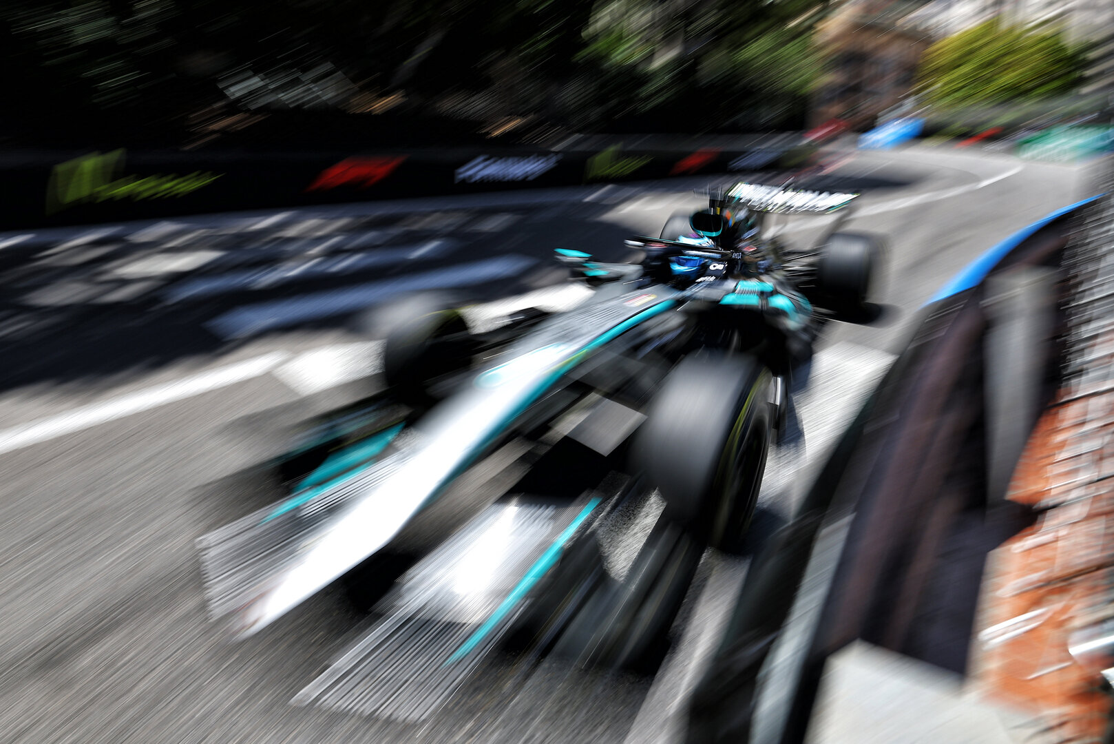 GP MONACO, George Russell (GBR) Mercedes AMG Formula One Team W17.
05.06.2026. Formula 1 World Championship, Rd 6, Monaco Grand Prix, Monte Carlo, Monaco, Practice Day.