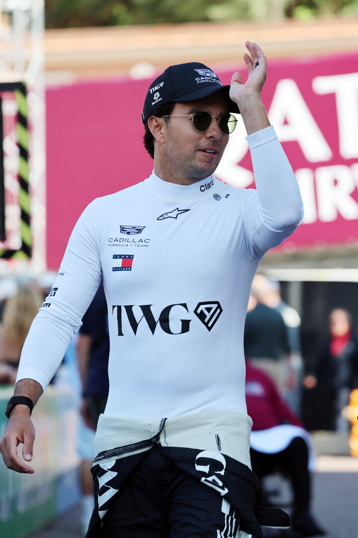 GP MONACO, Sergio Perez (MEX) Cadillac Formula 1 Team.
05.06.2026. Formula 1 World Championship, Rd 6, Monaco Grand Prix, Monte Carlo, Monaco, Practice Day.
- www.xpbimages.com, EMail: requests@xpbimages.com © Copyright: Batchelor / XPB Images