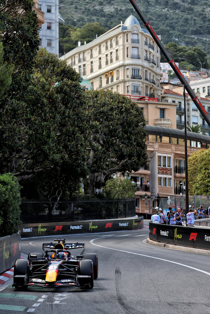 GP MONACO, Max Verstappen (NLD) Red Bull Racing RB22.
05.06.2026. Formula 1 World Championship, Rd 6, Monaco Grand Prix, Monte Carlo, Monaco, Practice Day.
- www.xpbimages.com, EMail: requests@xpbimages.com © Copyright: Rew / XPB Images