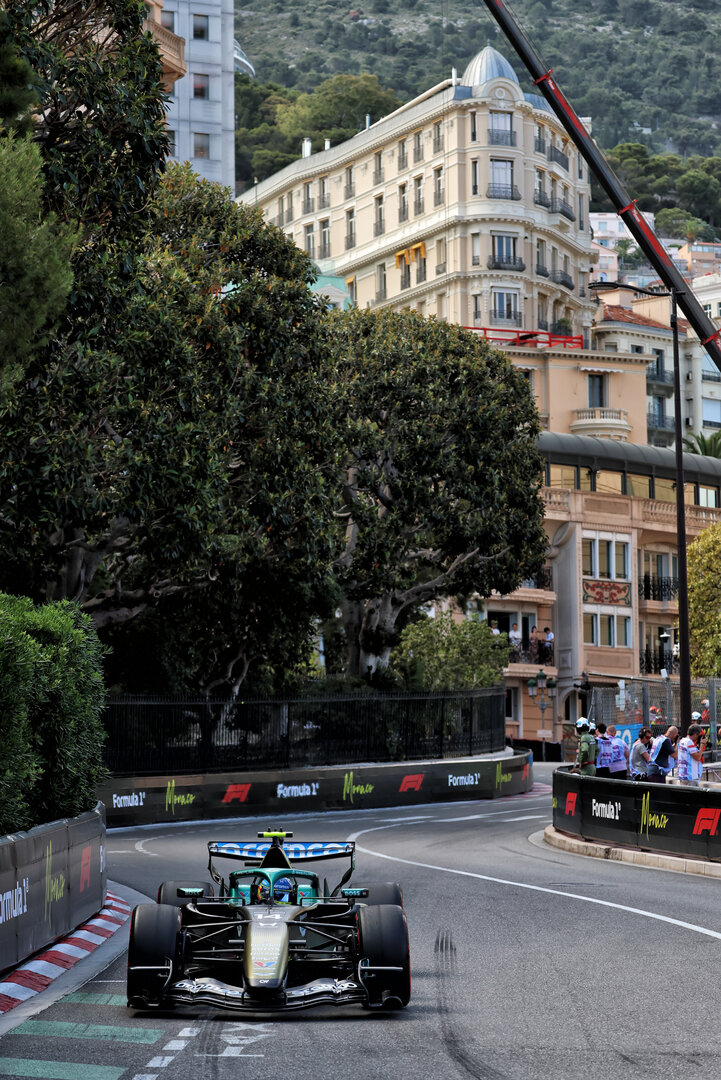 GP MONACO, Fernando Alonso (ESP) Aston Martin F1 Team AMR26.
05.06.2026. Formula 1 World Championship, Rd 6, Monaco Grand Prix, Monte Carlo, Monaco, Practice Day.
- www.xpbimages.com, EMail: requests@xpbimages.com © Copyright: Rew / XPB Images