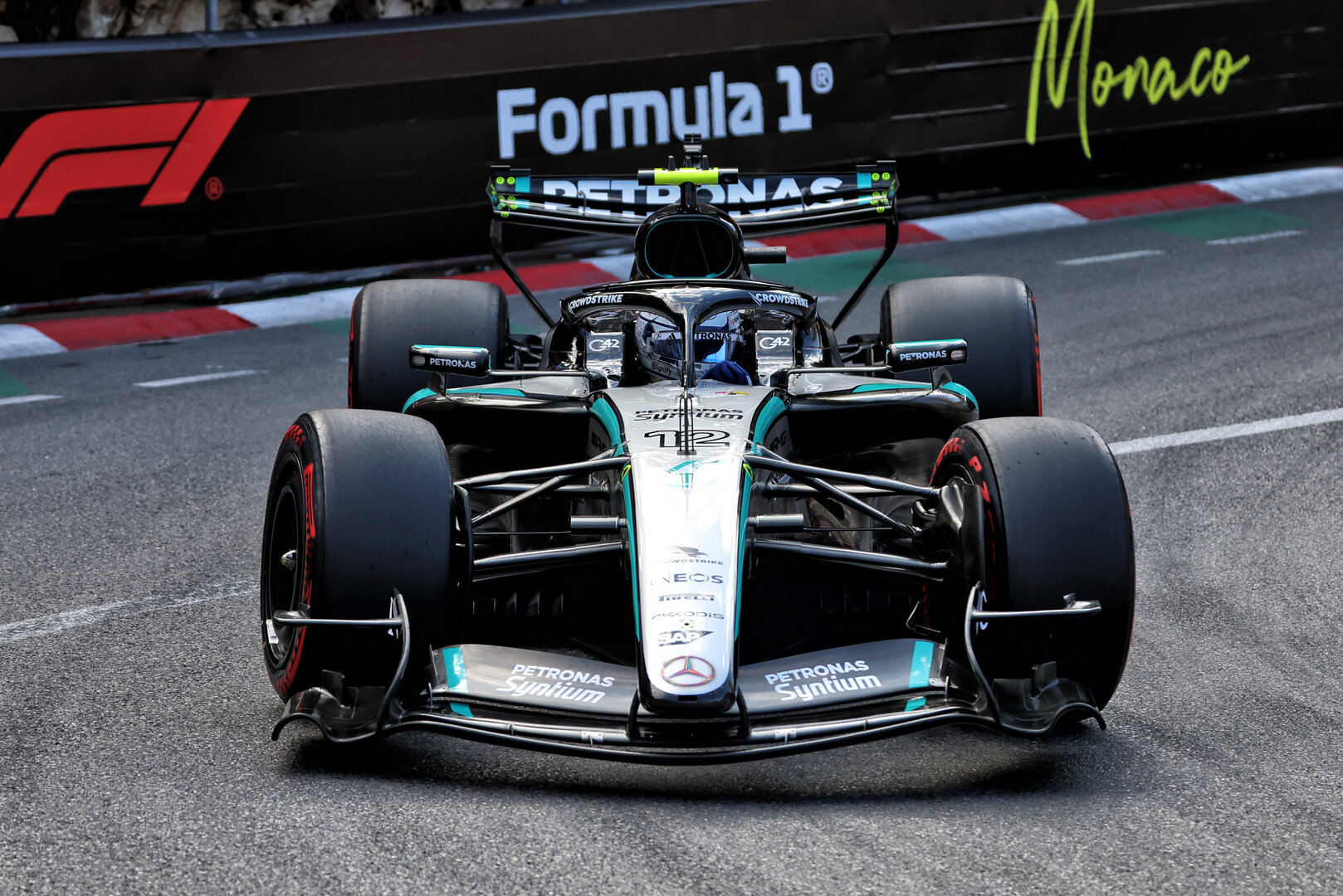 GP MONACO, Andrea Kimi Antonelli (ITA) Mercedes AMG Formula One Team W17.
05.06.2026. Formula 1 World Championship, Rd 6, Monaco Grand Prix, Monte Carlo, Monaco, Practice Day.
- www.xpbimages.com, EMail: requests@xpbimages.com © Copyright: Rew / XPB Images