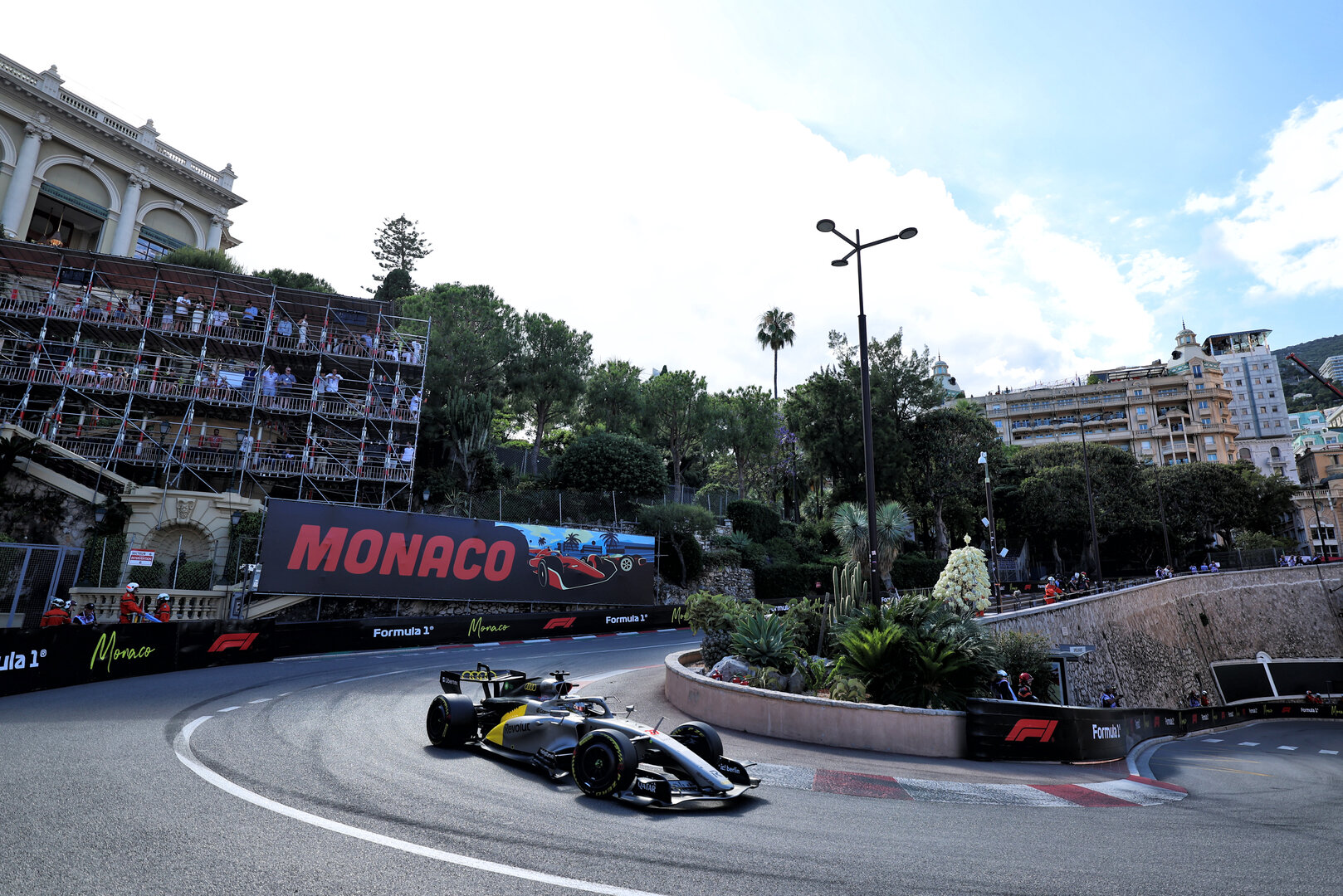 GP MONACO, Nico Hulkenberg (GER) Audi F1 Team R26.
05.06.2026. Formula 1 World Championship, Rd 6, Monaco Grand Prix, Monte Carlo, Monaco, Practice Day.
- www.xpbimages.com, EMail: requests@xpbimages.com © Copyright: Rew / XPB Images