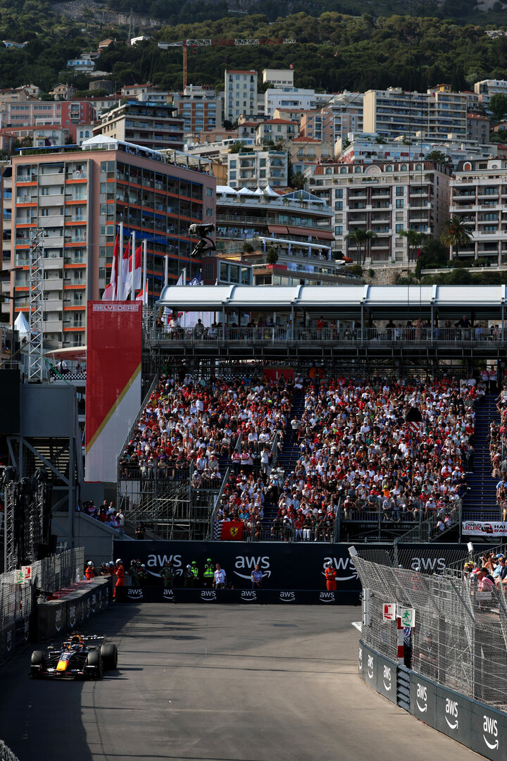 GP MONACO, Max Verstappen (NLD) Red Bull Racing RB22.
05.06.2026. Formula 1 World Championship, Rd 6, Monaco Grand Prix, Monte Carlo, Monaco, Practice Day.
- www.xpbimages.com, EMail: requests@xpbimages.com © Copyright: Batchelor / XPB Images