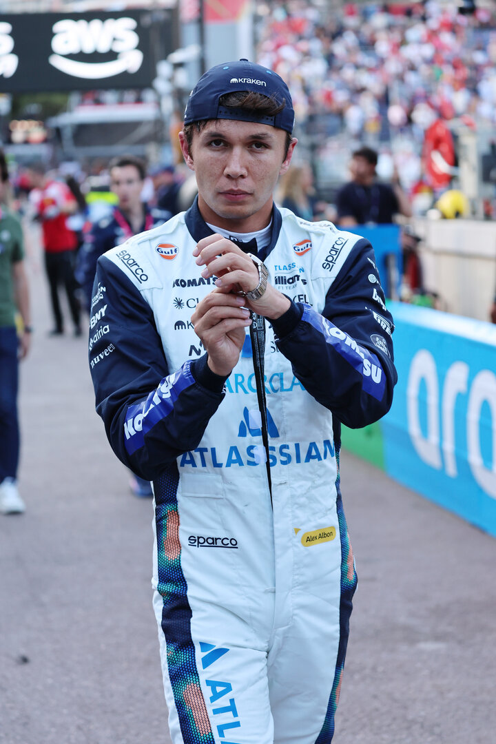 GP MONACO, Alexander Albon (THA) Williams F1 Team.
05.06.2026. Formula 1 World Championship, Rd 6, Monaco Grand Prix, Monte Carlo, Monaco, Practice Day.
- www.xpbimages.com, EMail: requests@xpbimages.com © Copyright: Batchelor / XPB Images