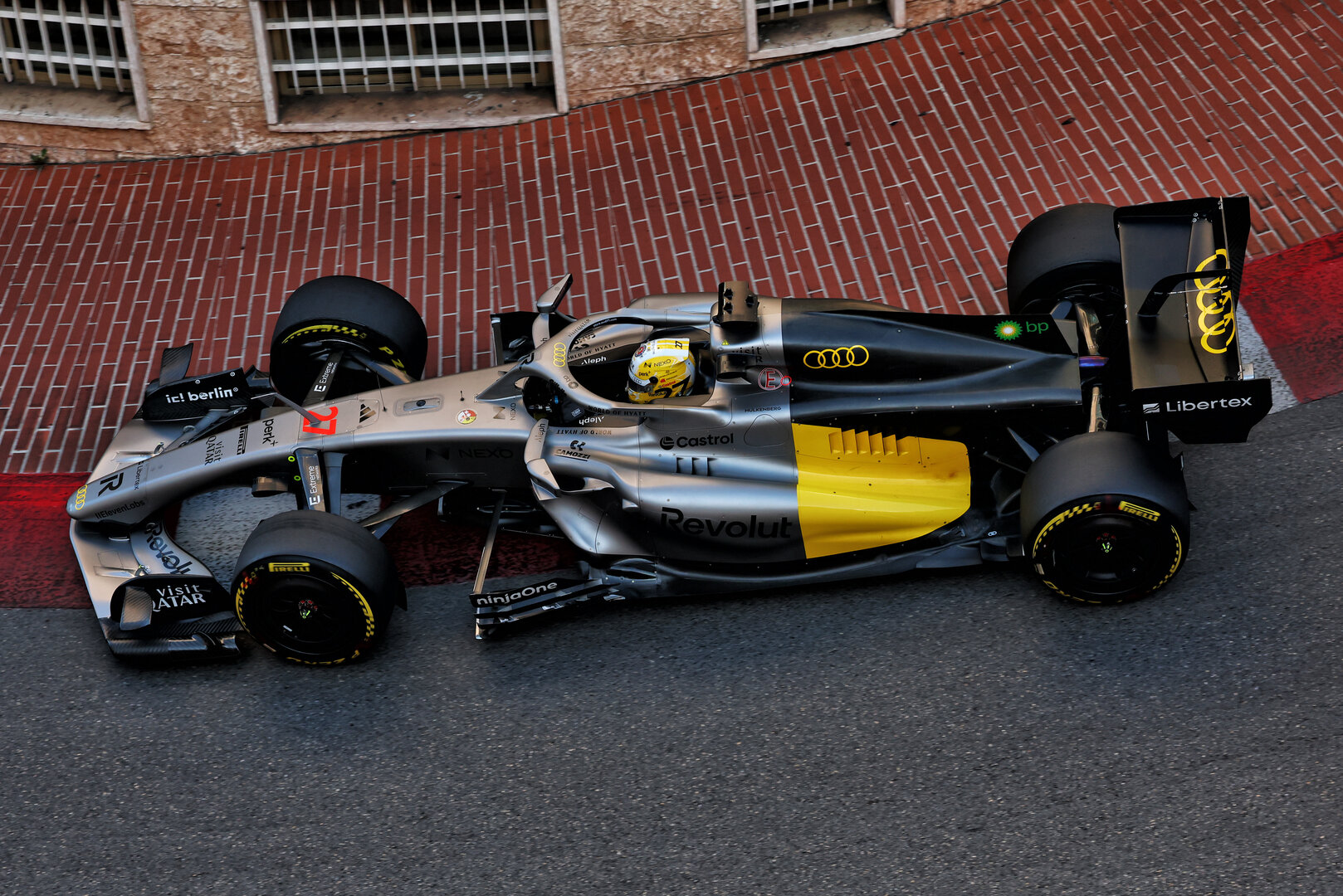 GP MONACO, Nico Hulkenberg (GER) Audi F1 Team R26.
05.06.2026. Formula 1 World Championship, Rd 6, Monaco Grand Prix, Monte Carlo, Monaco, Practice Day.
- www.xpbimages.com, EMail: requests@xpbimages.com © Copyright: Bearne / XPB Images