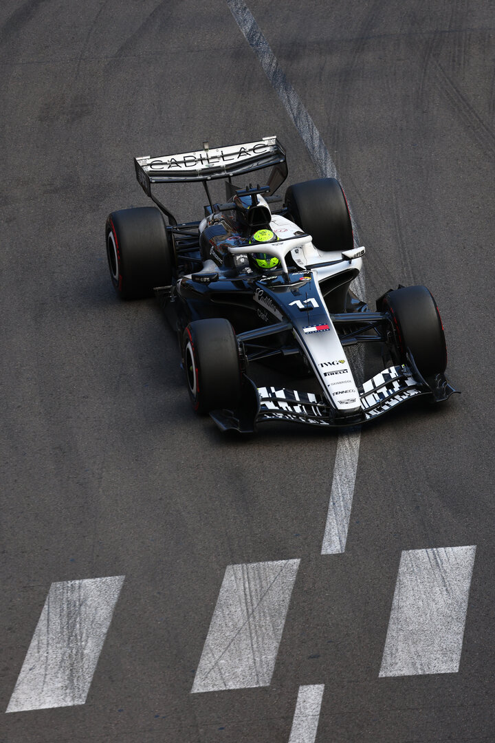 GP MONACO, Sergio Perez (MEX) Cadillac Formula 1 Team MAC-26.
05.06.2026. Formula 1 World Championship, Rd 6, Monaco Grand Prix, Monte Carlo, Monaco, Practice Day.
- www.xpbimages.com, EMail: requests@xpbimages.com © Copyright: Bearne / XPB Images