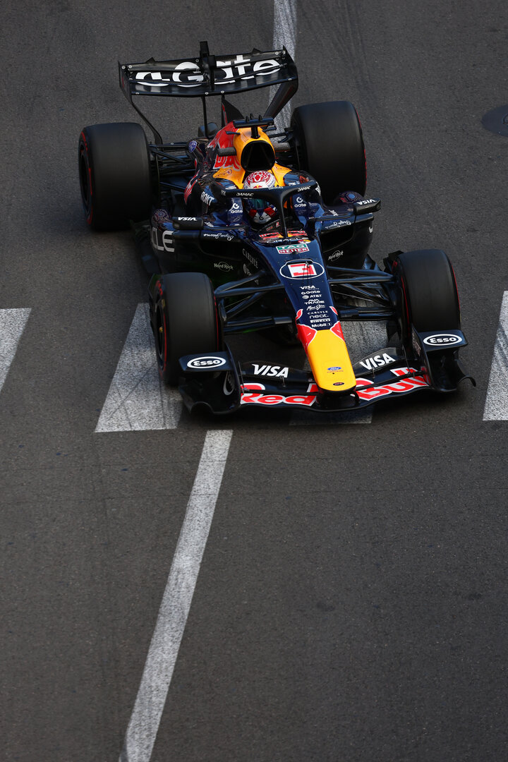 GP MONACO, Max Verstappen (NLD) Red Bull Racing RB22.
05.06.2026. Formula 1 World Championship, Rd 6, Monaco Grand Prix, Monte Carlo, Monaco, Practice Day.
- www.xpbimages.com, EMail: requests@xpbimages.com © Copyright: Bearne / XPB Images