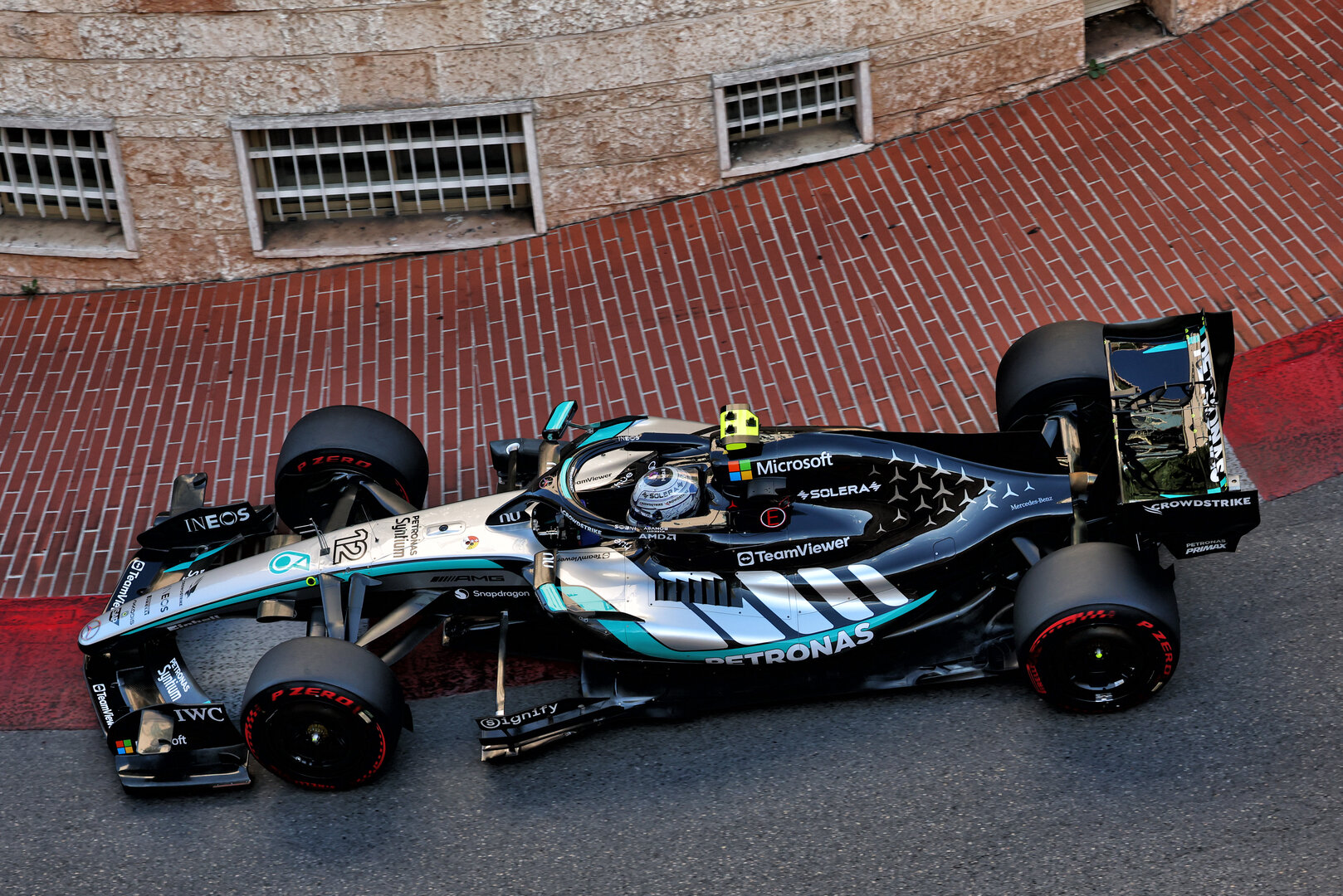 GP MONACO, Andrea Kimi Antonelli (ITA) Mercedes AMG Formula One Team W17.
05.06.2026. Formula 1 World Championship, Rd 6, Monaco Grand Prix, Monte Carlo, Monaco, Practice Day.
- www.xpbimages.com, EMail: requests@xpbimages.com © Copyright: Bearne / XPB Images