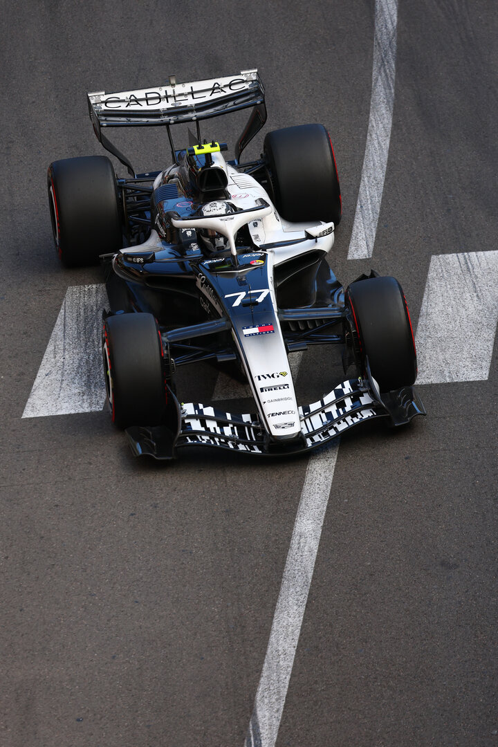 GP MONACO, Valtteri Bottas (FIN) Cadillac Formula 1 Team MAC-26.
05.06.2026. Formula 1 World Championship, Rd 6, Monaco Grand Prix, Monte Carlo, Monaco, Practice Day.
- www.xpbimages.com, EMail: requests@xpbimages.com © Copyright: Bearne / XPB Images