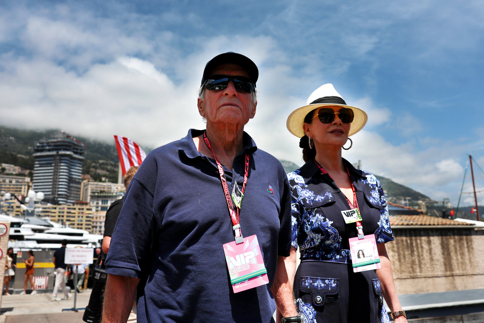 GP MONACO, (L to R): Michael Douglas (USA) Actor with sua moglie Catherine Zeta-Jones (GBR) Actress.
07.06.2026. Formula 1 World Championship, Rd 6, Monaco Grand Prix, Monte Carlo, Monaco, Gara Day.
- www.xpbimages.com, EMail: requests@xpbimages.com © Copyright: Rew / XPB Images