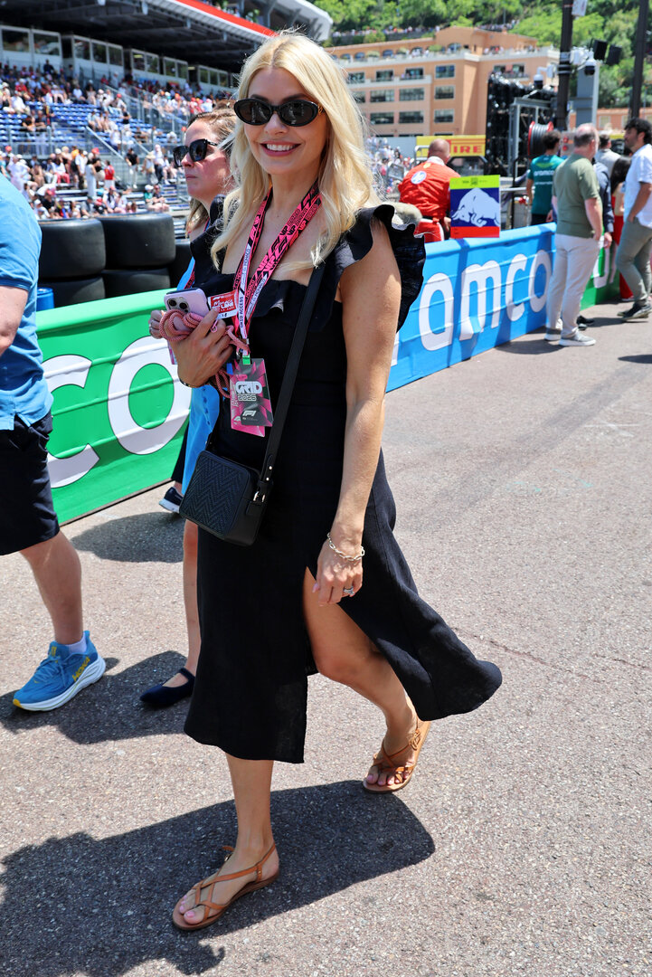 GP MONACO, Holly Willoughby (GBR) TV Presenter. 
07.06.2026. Formula 1 World Championship, Rd 6, Monaco Grand Prix, Monte Carlo, Monaco, Gara Day.
- www.xpbimages.com, EMail: requests@xpbimages.com © Copyright: Batchelor / XPB Images