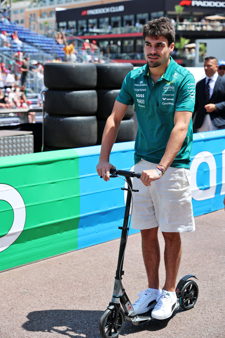 GP MONACO, Lance Stroll (CDN) Aston Martin F1 Team.
07.06.2026. Formula 1 World Championship, Rd 6, Monaco Grand Prix, Monte Carlo, Monaco, Gara Day.
- www.xpbimages.com, EMail: requests@xpbimages.com © Copyright: Batchelor / XPB Images