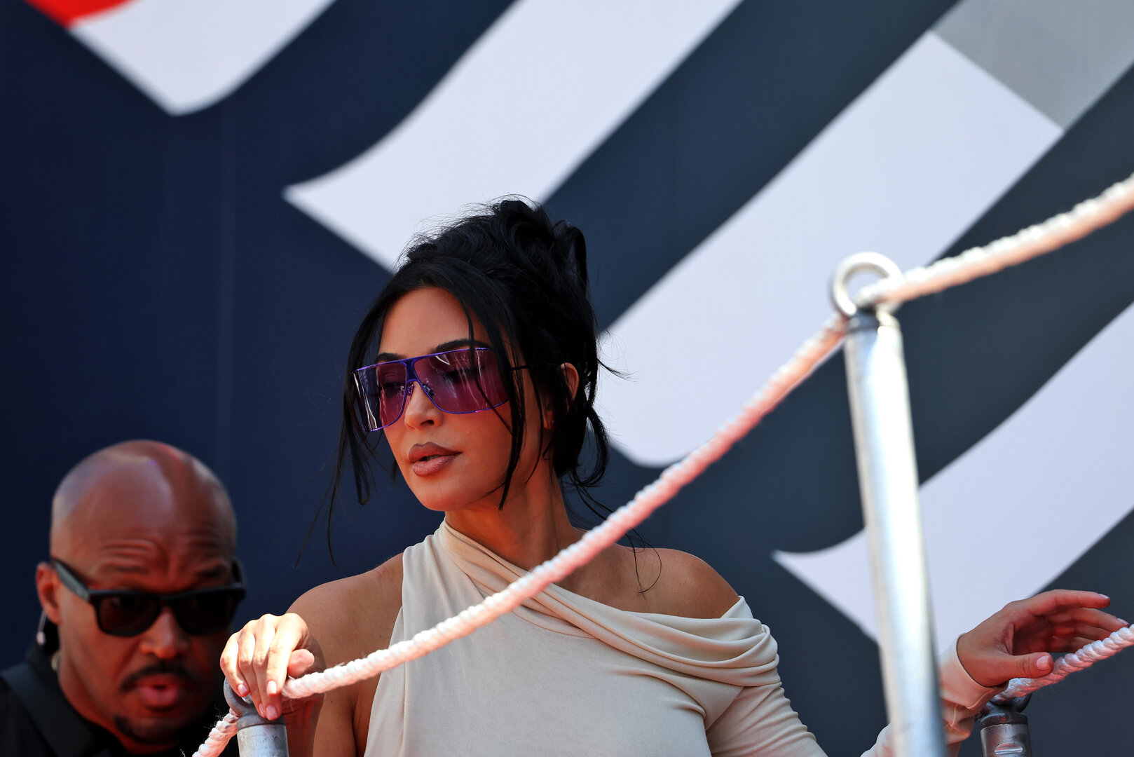 GP MONACO, Kim Kardashian (USA).
07.06.2026. Formula 1 World Championship, Rd 6, Monaco Grand Prix, Monte Carlo, Monaco, Gara Day.
- www.xpbimages.com, EMail: requests@xpbimages.com © Copyright: Rew / XPB Images