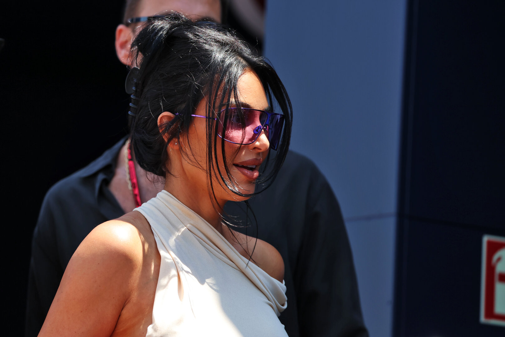 GP MONACO, Kim Kardashian (USA).
07.06.2026. Formula 1 World Championship, Rd 6, Monaco Grand Prix, Monte Carlo, Monaco, Gara Day.
- www.xpbimages.com, EMail: requests@xpbimages.com © Copyright: Rew / XPB Images