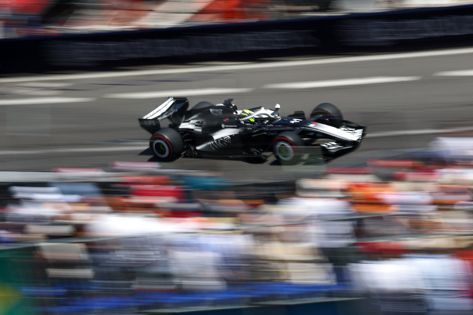GP MONACO, Sergio Perez (MEX) Cadillac Formula 1 Team MAC-26.
07.06.2026. Formula 1 World Championship, Rd 6, Monaco Grand Prix, Monte Carlo, Monaco, Gara Day.
- www.xpbimages.com, EMail: requests@xpbimages.com © Copyright: Bearne / XPB Images