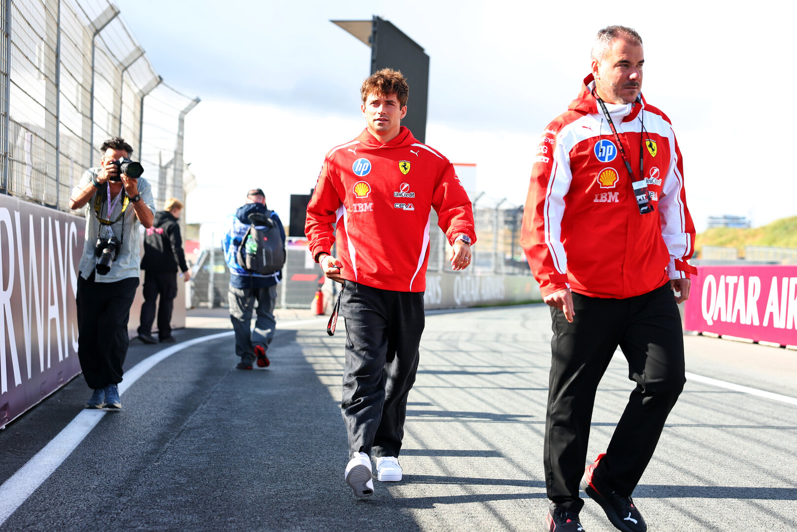 GP OLANDA, Charles Leclerc (MON) Ferrari.
20.08.2026. Formula 1 World Championship, Rd 12, Dutch Grand Prix, Zandvoort, Netherlands, Preparation Day.
- www.xpbimages.com, EMail: requests@xpbimages.com © Copyright: Bearne / XPB Images