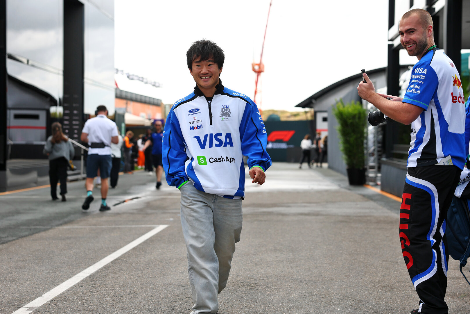 GP OLANDA, Yuki Tsunoda (JPN) Racing Bulls Reserve Driver.
20.08.2026. Formula 1 World Championship, Rd 12, Dutch Grand Prix, Zandvoort, Netherlands, Preparation Day.
- www.xpbimages.com, EMail: requests@xpbimages.com © Copyright: Bearne / XPB Images