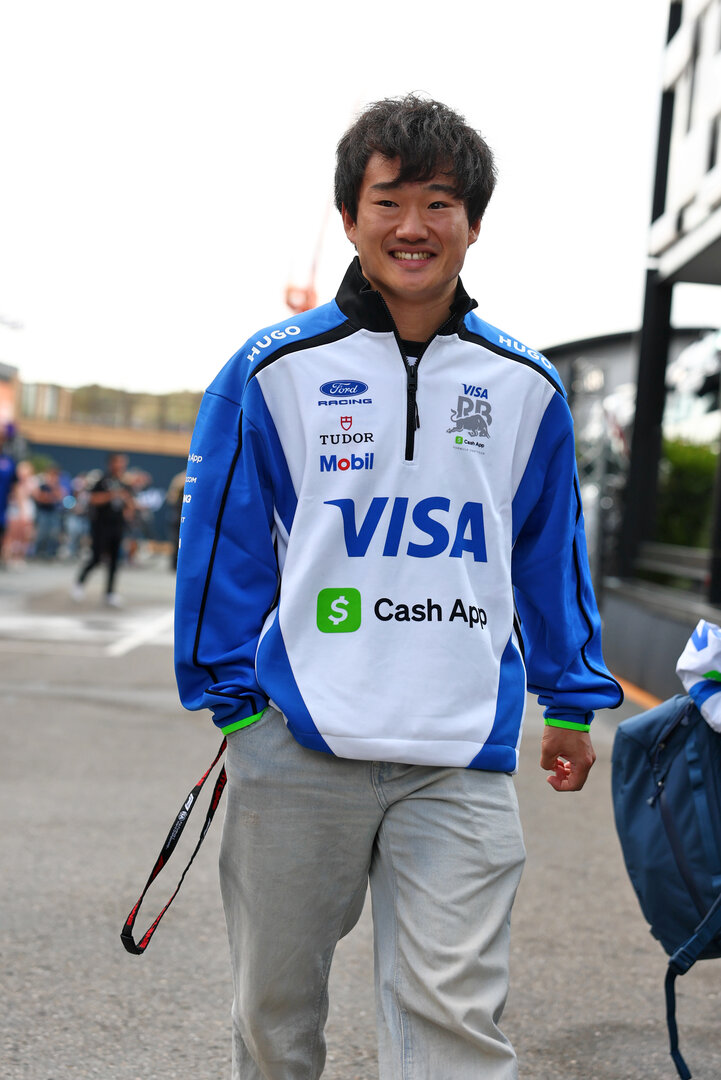 GP OLANDA, Yuki Tsunoda (JPN) Racing Bulls Reserve Driver.
20.08.2026. Formula 1 World Championship, Rd 12, Dutch Grand Prix, Zandvoort, Netherlands, Preparation Day.
- www.xpbimages.com, EMail: requests@xpbimages.com © Copyright: Bearne / XPB Images
