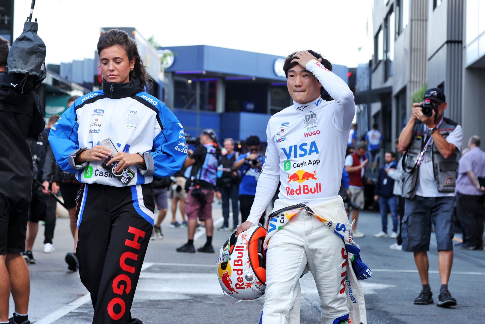 GP OLANDA, Yuki Tsunoda (JPN) Racing Bulls Reserve Driver.
20.08.2026. Formula 1 World Championship, Rd 12, Dutch Grand Prix, Zandvoort, Netherlands, Preparation Day.
- www.xpbimages.com, EMail: requests@xpbimages.com © Copyright: Bearne / XPB Images