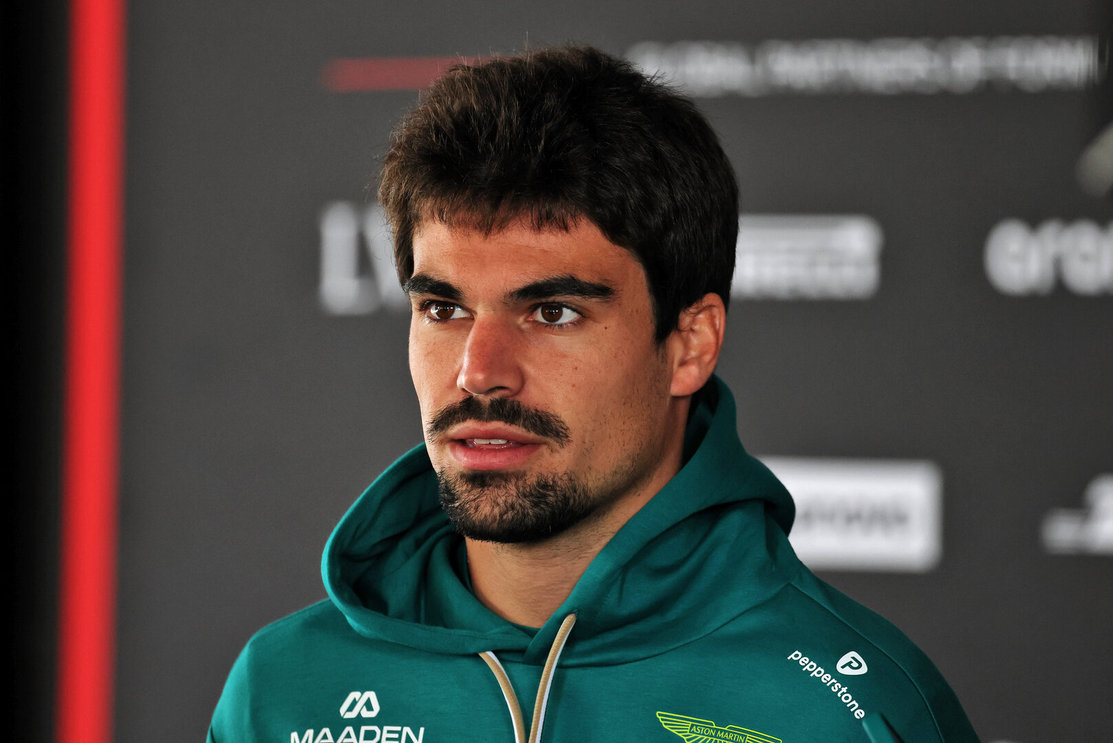 GP OLANDA, Lance Stroll (CDN) Aston Martin F1 Team.
20.08.2026. Formula 1 World Championship, Rd 12, Dutch Grand Prix, Zandvoort, Netherlands, Preparation Day.
- www.xpbimages.com, EMail: requests@xpbimages.com © Copyright: Moy / XPB Images