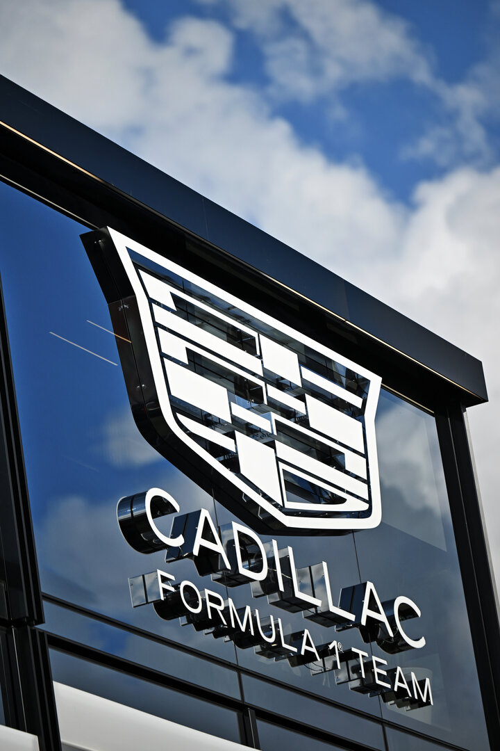 GP OLANDA, Cadillac Formula 1 Team logo on the motorhome.
20.08.2026. Formula 1 World Championship, Rd 12, Dutch Grand Prix, Zandvoort, Netherlands, Preparation Day.
- www.xpbimages.com, EMail: requests@xpbimages.com © Copyright: Price / XPB Images