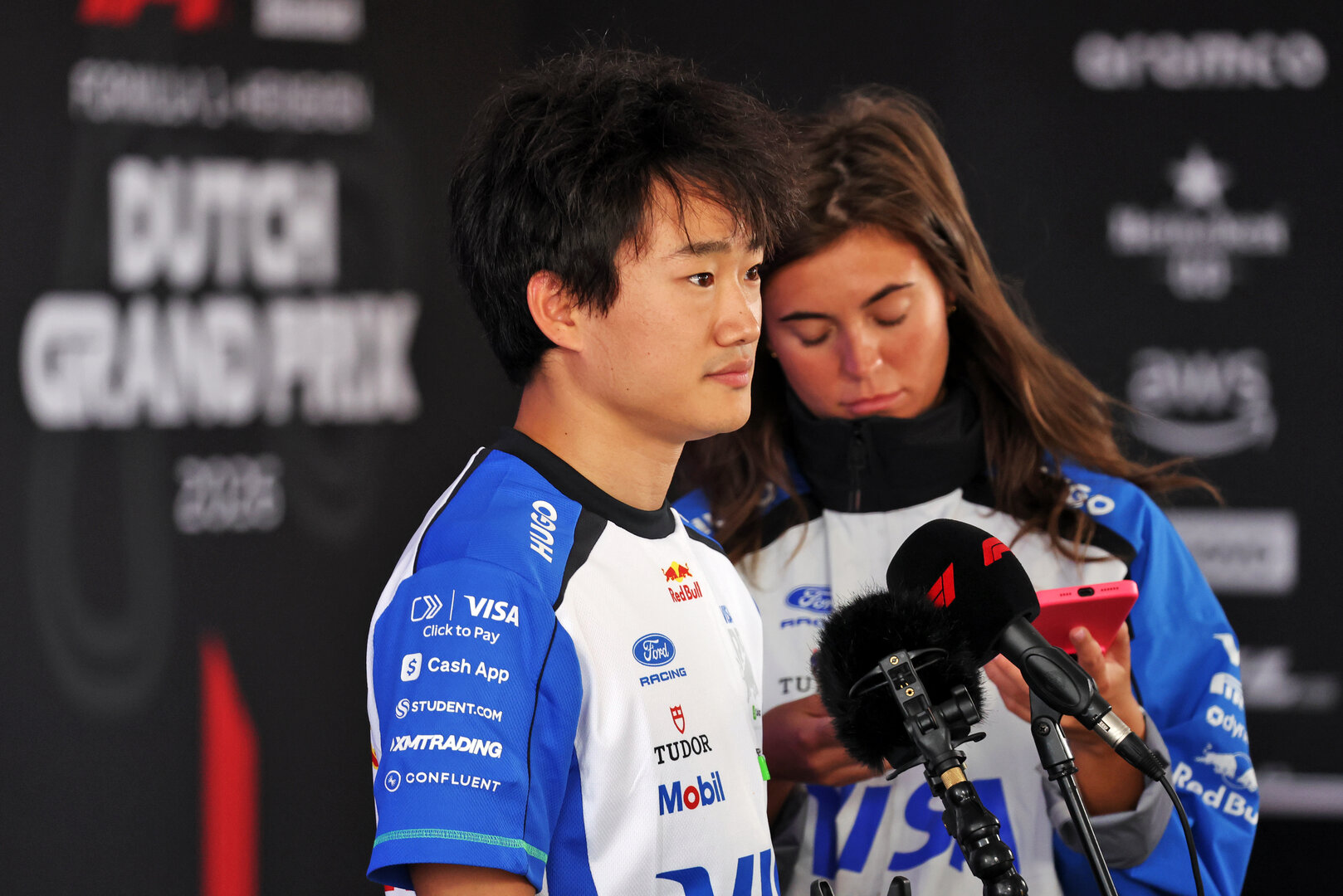GP OLANDA, Yuki Tsunoda (JPN) Racing Bulls Reserve Driver.
20.08.2026. Formula 1 World Championship, Rd 12, Dutch Grand Prix, Zandvoort, Netherlands, Preparation Day.
- www.xpbimages.com, EMail: requests@xpbimages.com © Copyright: Bearne / XPB Images