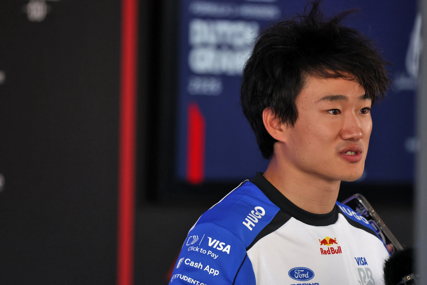 GP OLANDA, Yuki Tsunoda (JPN) Racing Bulls Reserve Driver.
20.08.2026. Formula 1 World Championship, Rd 12, Dutch Grand Prix, Zandvoort, Netherlands, Preparation Day.
- www.xpbimages.com, EMail: requests@xpbimages.com © Copyright: Bearne / XPB Images
