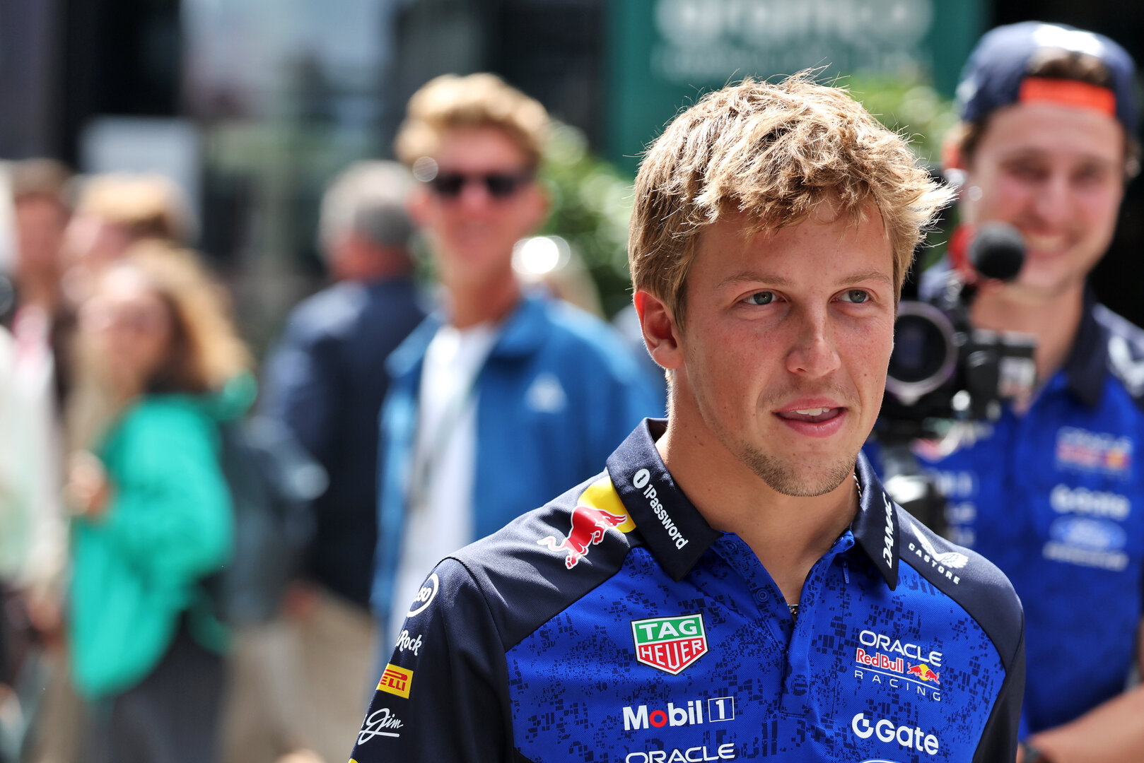 GP OLANDA, Liam Lawson (NZL) Red Bull Racing.
20.08.2026. Formula 1 World Championship, Rd 12, Dutch Grand Prix, Zandvoort, Netherlands, Preparation Day.
- www.xpbimages.com, EMail: requests@xpbimages.com © Copyright: Bearne / XPB Images