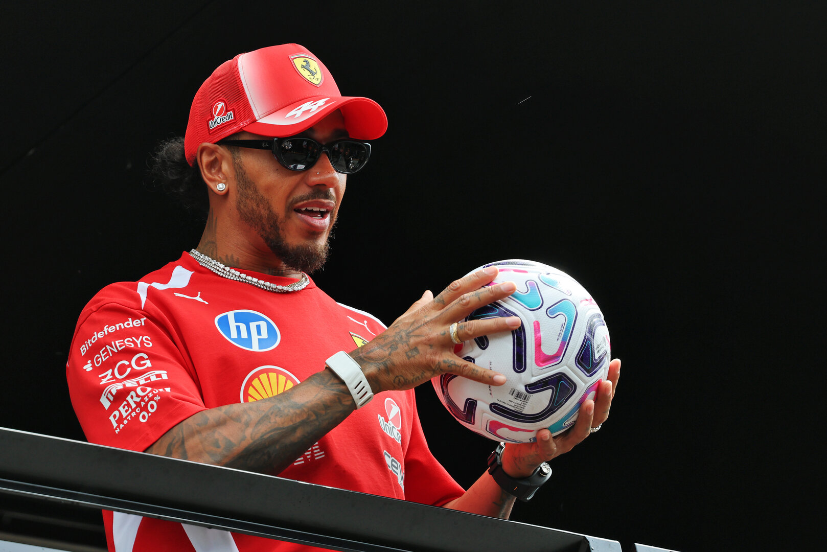 GP OLANDA, Lewis Hamilton (GBR) Ferrari.
20.08.2026. Formula 1 World Championship, Rd 12, Dutch Grand Prix, Zandvoort, Netherlands, Preparation Day.
- www.xpbimages.com, EMail: requests@xpbimages.com © Copyright: Batchelor / XPB Images