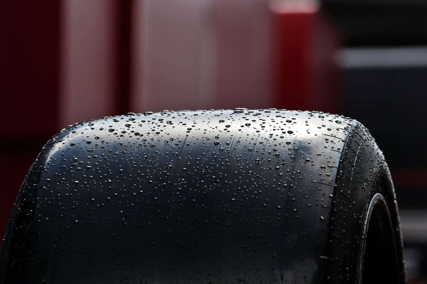 GP OLANDA, Pirelli tyres covered in rain drops.
20.08.2026. Formula 1 World Championship, Rd 12, Dutch Grand Prix, Zandvoort, Netherlands, Preparation Day.
- www.xpbimages.com, EMail: requests@xpbimages.com © Copyright: Moy / XPB Images