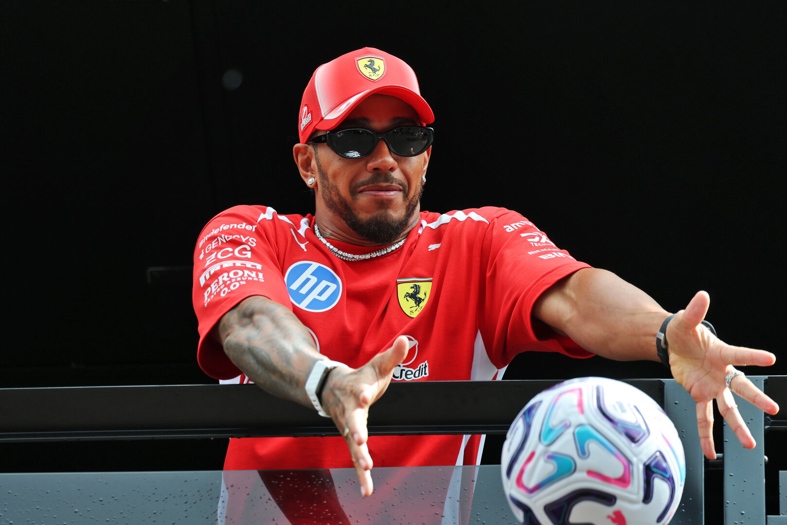 GP OLANDA, Lewis Hamilton (GBR) Ferrari.
20.08.2026. Formula 1 World Championship, Rd 12, Dutch Grand Prix, Zandvoort, Netherlands, Preparation Day.
- www.xpbimages.com, EMail: requests@xpbimages.com © Copyright: Moy / XPB Images