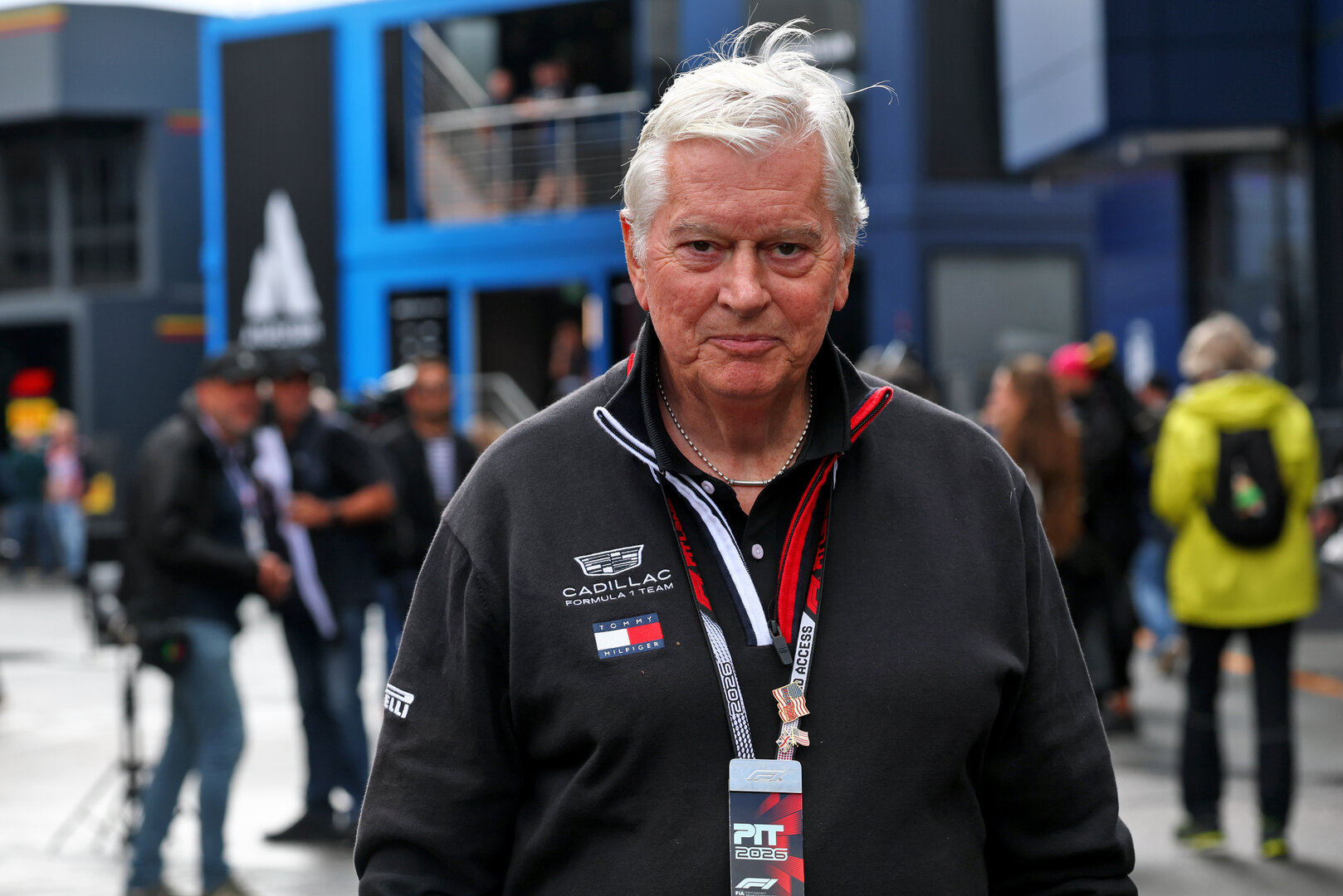 GP OLANDA, Pat Symonds (GBR) Cadillac Formula 1 Team Executive Engineering Consultant.
20.08.2026. Formula 1 World Championship, Rd 12, Dutch Grand Prix, Zandvoort, Netherlands, Preparation Day.
- www.xpbimages.com, EMail: requests@xpbimages.com © Copyright: Bearne / XPB Images