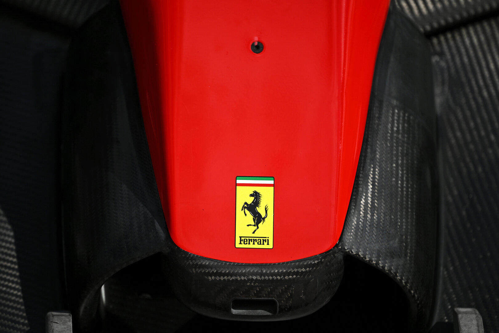 GP OLANDA, Ferrari SF-26 nosecone.
20.08.2026. Formula 1 World Championship, Rd 12, Dutch Grand Prix, Zandvoort, Netherlands, Preparation Day.
- www.xpbimages.com, EMail: requests@xpbimages.com © Copyright: Price / XPB Images
