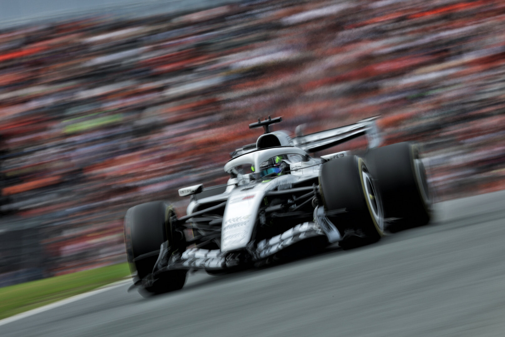 GP OLANDA, Sergio Perez (MEX) Cadillac Formula 1 Team MAC-26.
21.08.2026. Formula 1 World Championship, Rd 12, Dutch Grand Prix, Zandvoort, Netherlands, Sprint Qualifiche Day.
- www.xpbimages.com, EMail: requests@xpbimages.com © Copyright: Moy / XPB Images