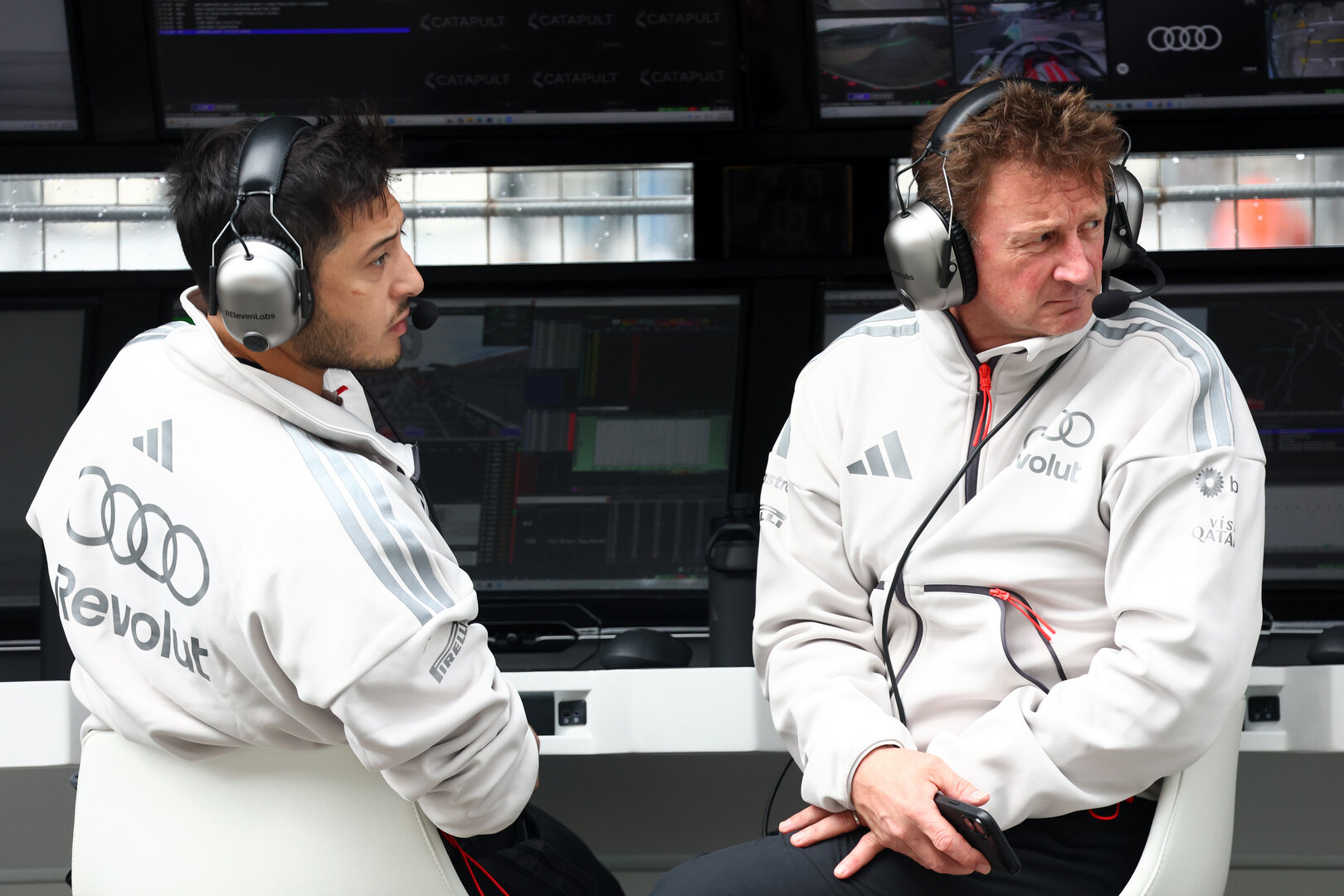 GP OLANDA, Allan McNish (GBR) Audi F1 Team Racing Director.
21.08.2026. Formula 1 World Championship, Rd 12, Dutch Grand Prix, Zandvoort, Netherlands, Sprint Qualifiche Day.
- www.xpbimages.com, EMail: requests@xpbimages.com © Copyright: Bearne / XPB Images