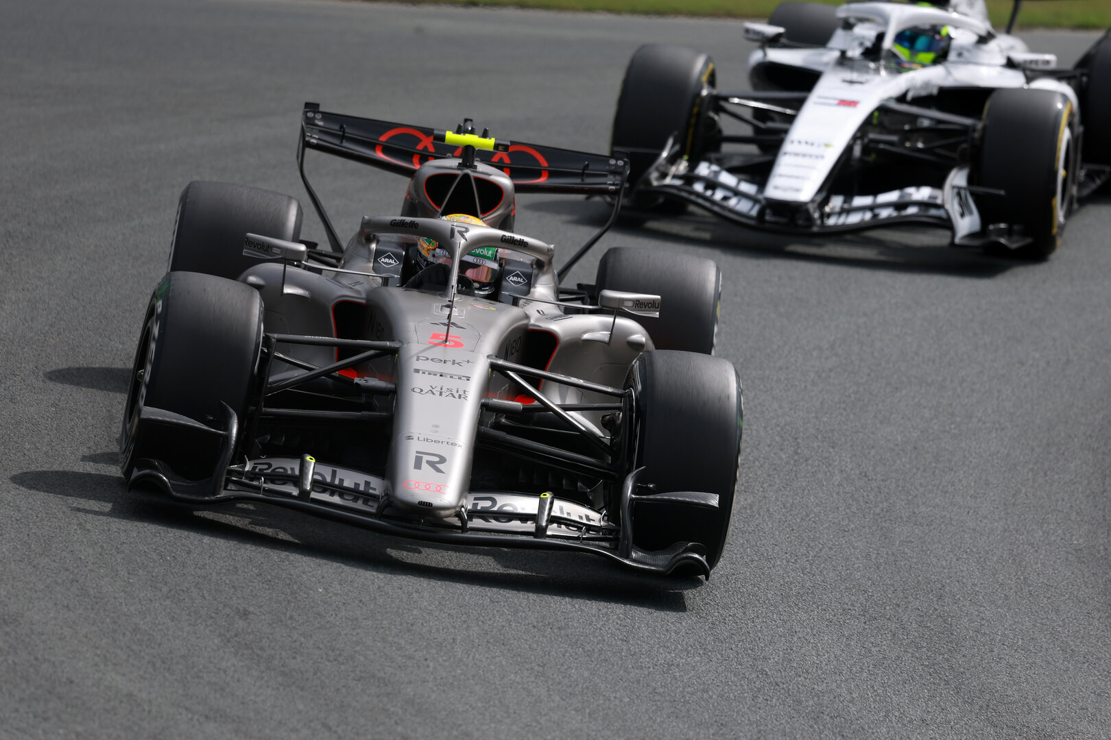 GP OLANDA, Gabriel Bortoleto (BRA) Audi F1 Team R26.
21.08.2026. Formula 1 World Championship, Rd 12, Dutch Grand Prix, Zandvoort, Netherlands, Sprint Qualifiche Day.
- www.xpbimages.com, EMail: requests@xpbimages.com © Copyright: Charniaux / XPB Images