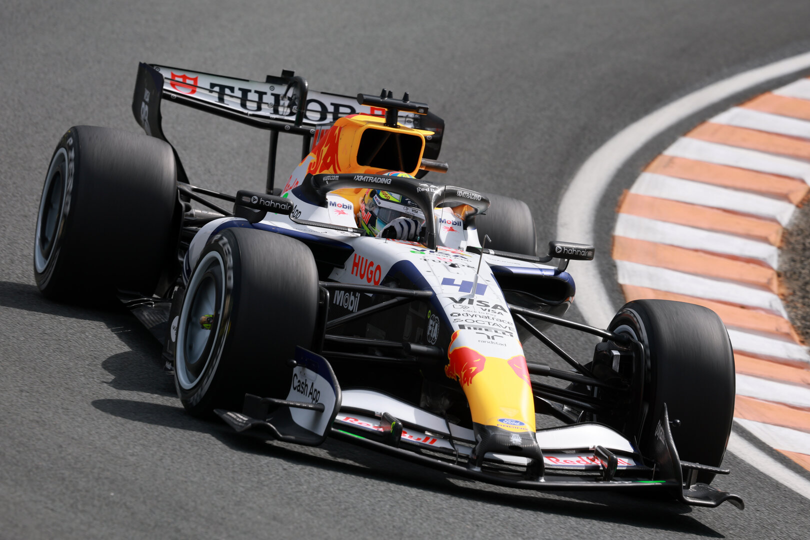 GP OLANDA, Arvid Lindblad (GBR) Racing Bulls Formula One Team VCARB 03.
21.08.2026. Formula 1 World Championship, Rd 12, Dutch Grand Prix, Zandvoort, Netherlands, Sprint Qualifiche Day.
- www.xpbimages.com, EMail: requests@xpbimages.com © Copyright: Charniaux / XPB Images